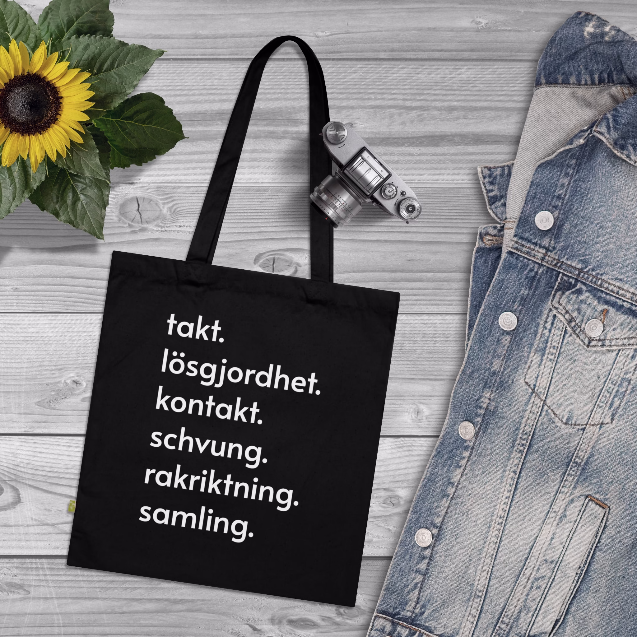Bomullsväska med Utbildningsskalan för häst - Bild 4